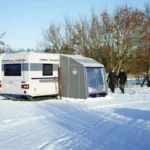 Förtält lämpliga för nordiskt klimat och vinter camping