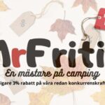 Mr Fritid Erbjuder Nu 3% Ytterligare Rabatt på Förtält – Utnyttja Erbjudandet Idag!